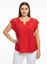 Picture of CURVY GIRL TOP WITH LACE IN VISCOSE FOR SUMMER